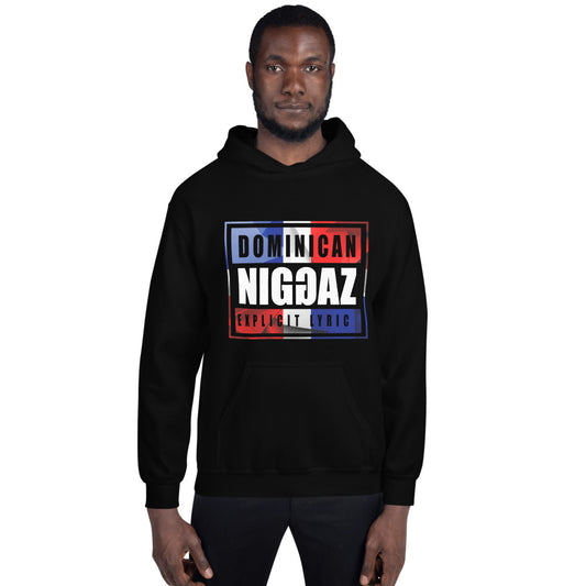 DN Hoodies (Black With Flag Colors)
